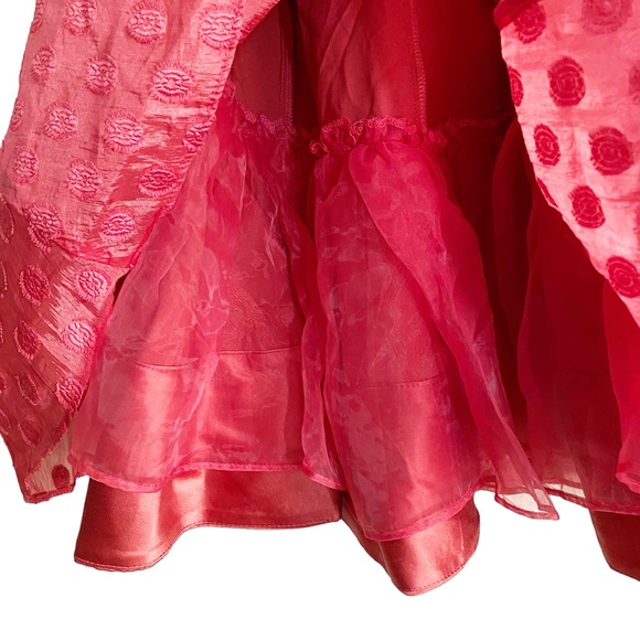 Rachel Parcell Flared Puff Sleeve Organza Mini Dress - Picture 10 of 15